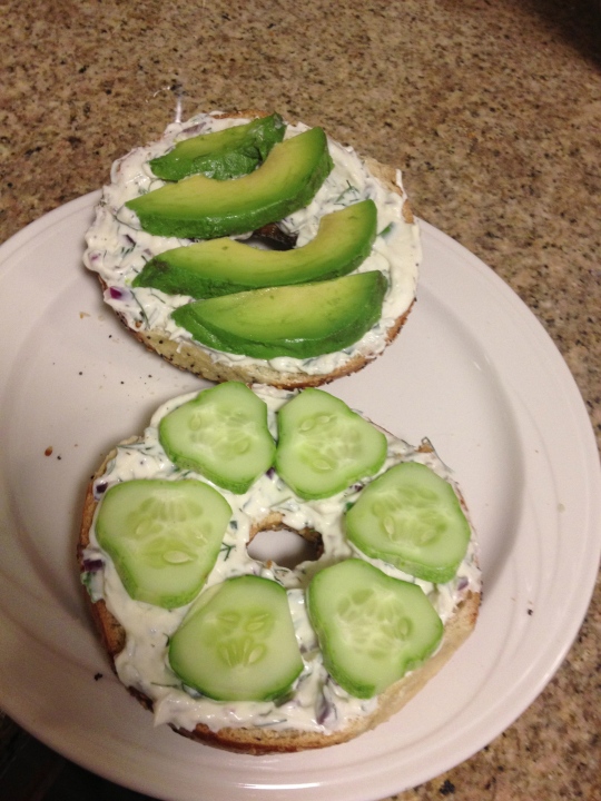 Use as a dip or Smear on a Local Everything Bagel.  Add Organic Avocado and Rach's Organic Cucs